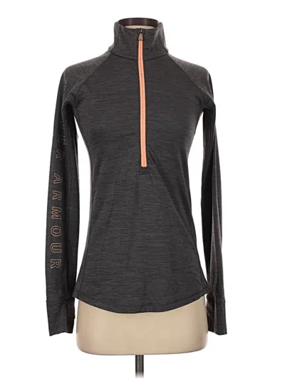 Pre-owned Under Armour Track Jacket In Gray