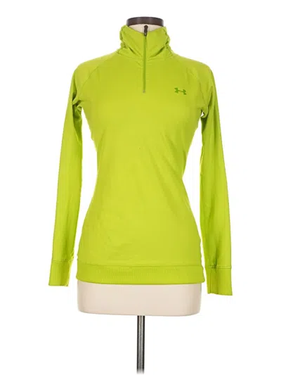 Pre-owned Under Armour Track Jacket In Green