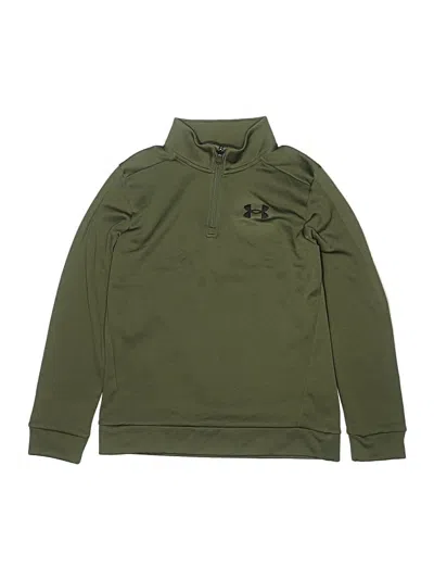 Pre-owned Under Armour Kids' Track Jacket In Green
