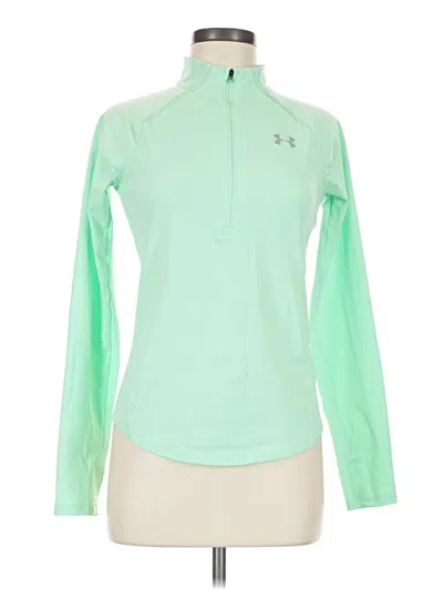 Pre-owned Under Armour Track Jacket In Green
