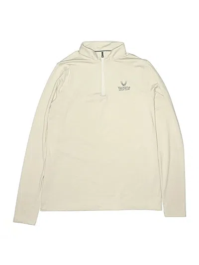 Pre-owned Under Armour Kids' Track Jacket In Ivory