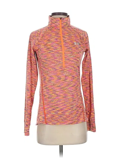 Pre-owned Under Armour Track Jacket In Orange