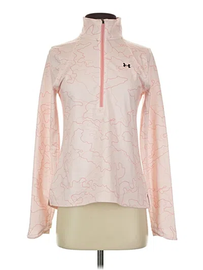 Pre-owned Under Armour Track Jacket In Pink