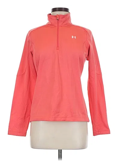 Pre-owned Under Armour Track Jacket In Pink