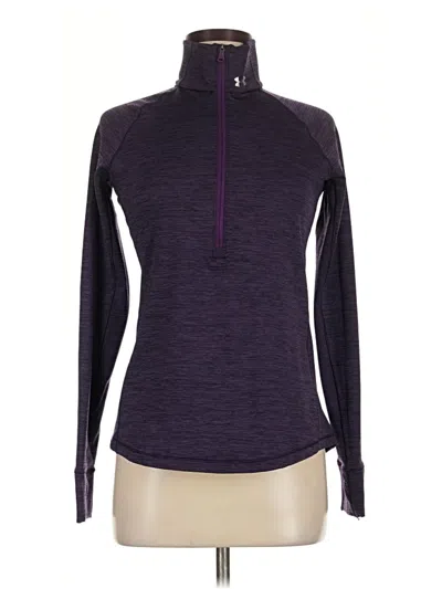 Pre-owned Under Armour Track Jacket In Purple