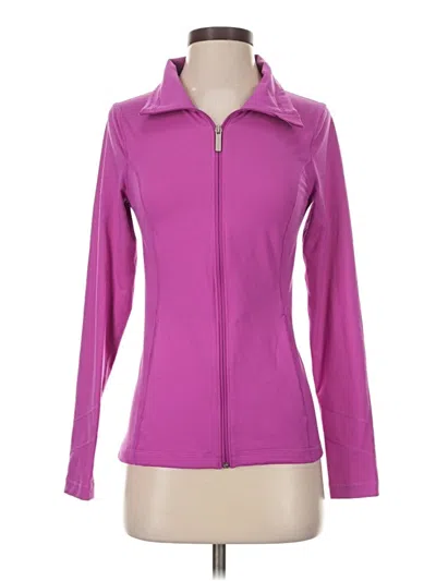 Pre-owned Under Armour Track Jacket In Purple