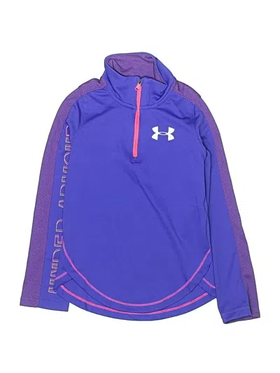Pre-owned Under Armour Kids' Track Jacket In Purple
