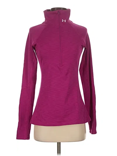 Pre-owned Under Armour Track Jacket In Purple