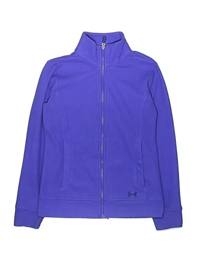 Pre-owned Under Armour Kids' Track Jacket In Purple