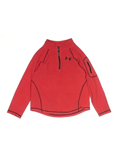 Pre-owned Under Armour Kids' Track Jacket In Red