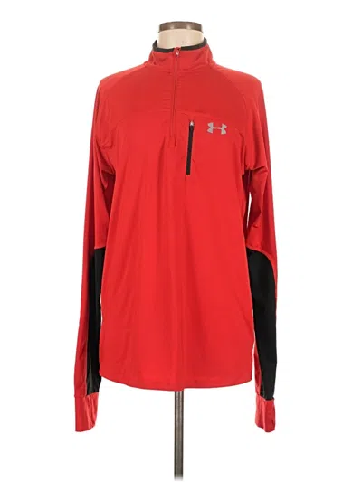 Pre-owned Under Armour Track Jacket In Red