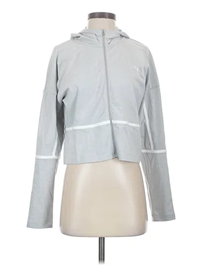 Pre-owned Under Armour Track Jacket In Silver