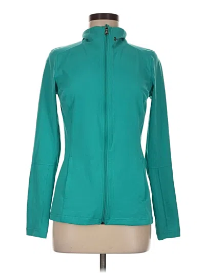Pre-owned Under Armour Track Jacket In Teal