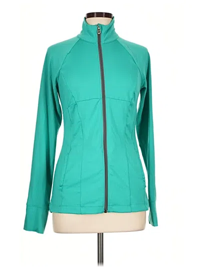 Pre-owned Under Armour Track Jacket In Teal