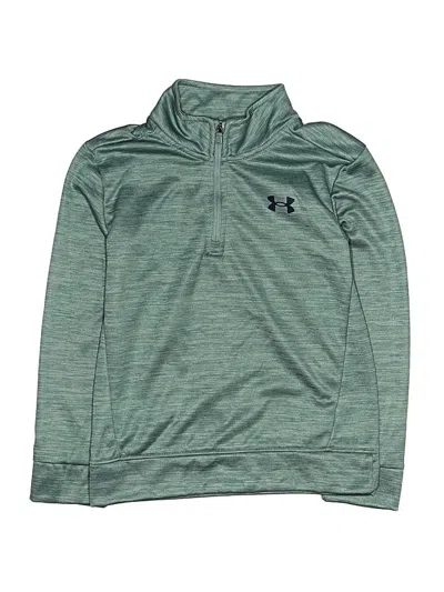 Pre-owned Under Armour Kids' Track Jacket In Teal