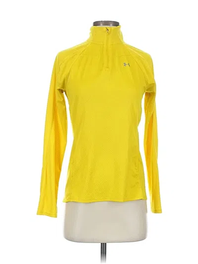 Pre-owned Under Armour Track Jacket In Yellow