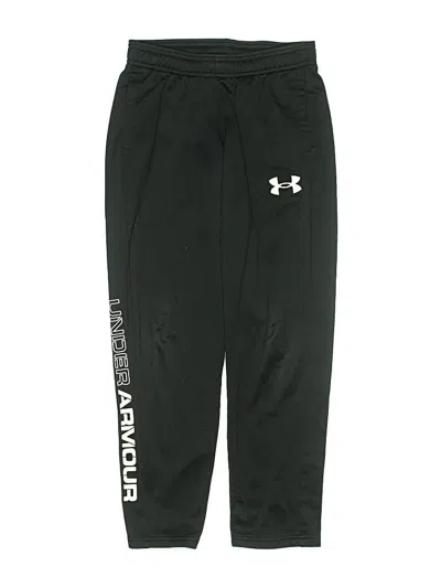 Pre-owned Under Armour Kids' Track Pants In Black