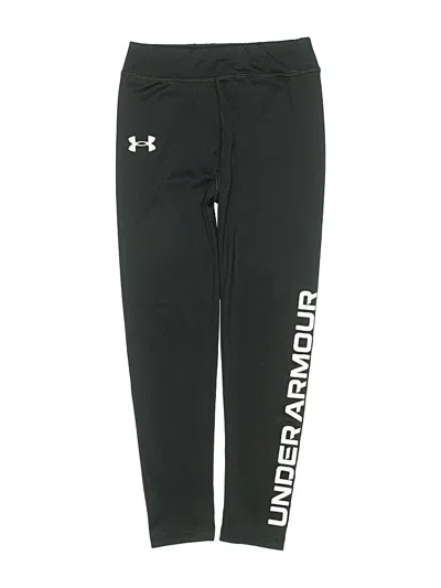 Pre-owned Under Armour Kids' Track Pants In Black
