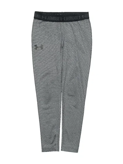 Pre-owned Under Armour Kids' Track Pants In Black