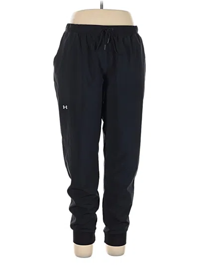 Pre-owned Under Armour Track Pants In Black