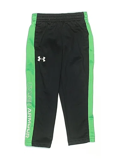 Pre-owned Under Armour Kids' Track Pants In Black