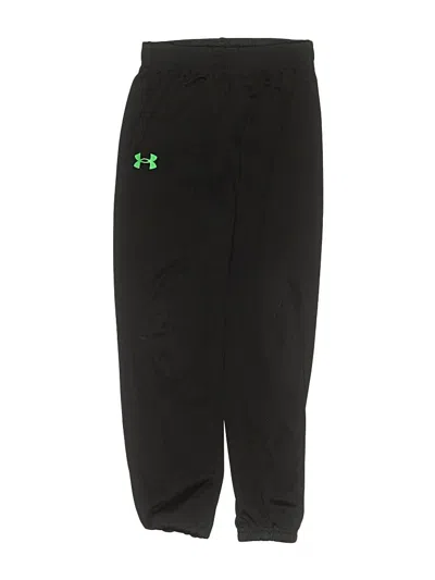 Pre-owned Under Armour Kids' Track Pants In Black