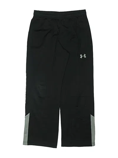Pre-owned Under Armour Kids' Track Pants In Black