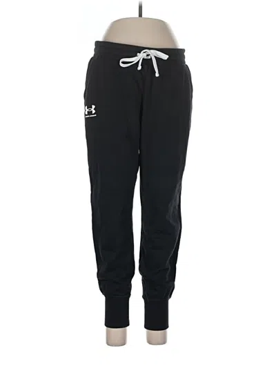 Pre-owned Under Armour Track Pants In Black