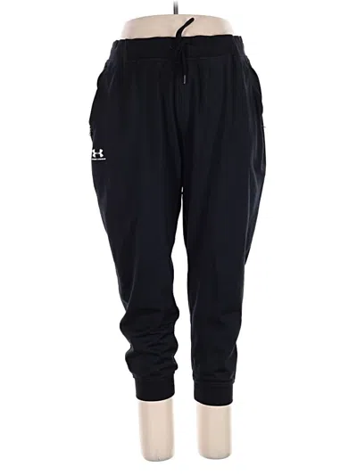 Pre-owned Under Armour Track Pants In Black