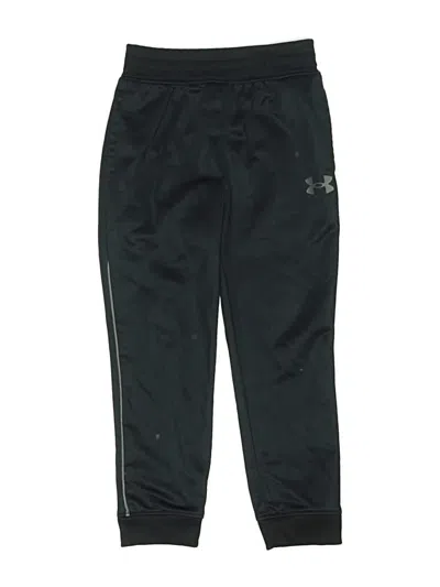 Pre-owned Under Armour Kids' Track Pants In Black