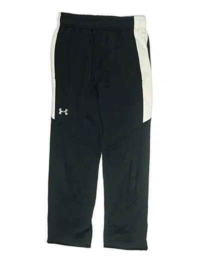 Pre-owned Under Armour Kids' Track Pants In Black