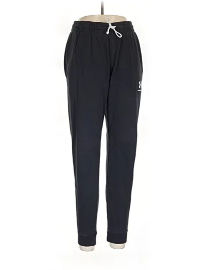 Pre-owned Under Armour Track Pants In Black