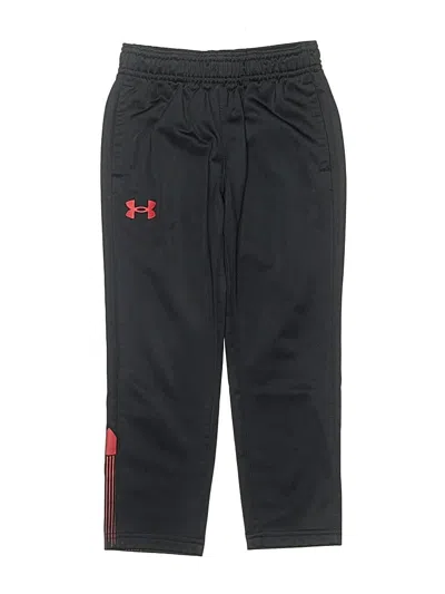 Pre-owned Under Armour Kids' Track Pants In Black