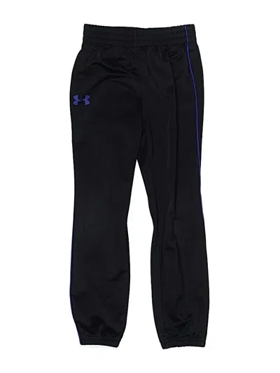 Pre-owned Under Armour Kids' Track Pants In Black