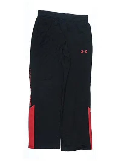 Pre-owned Under Armour Kids' Track Pants In Black