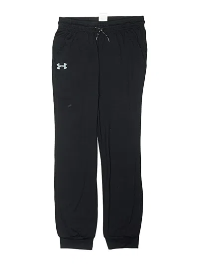 Pre-owned Under Armour Kids' Track Pants In Black