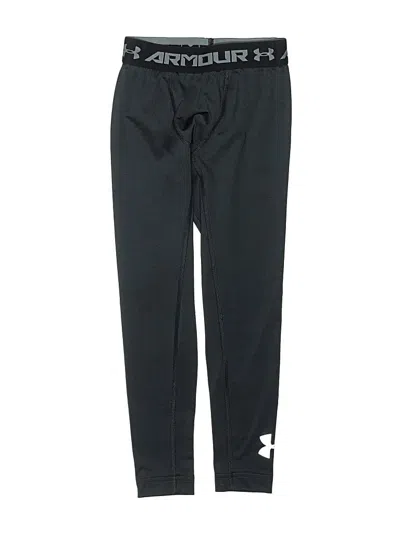 Pre-owned Under Armour Kids' Track Pants In Black