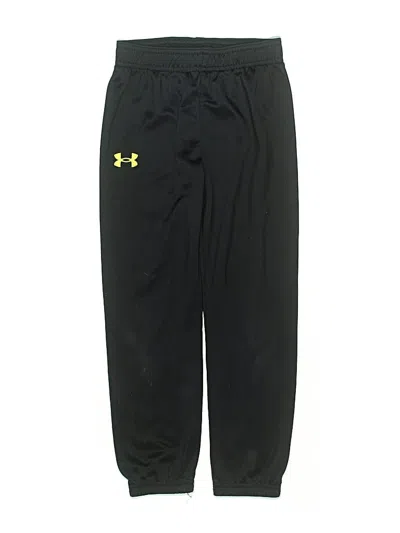 Pre-owned Under Armour Kids' Track Pants In Black