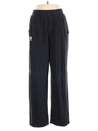 Pre-owned Under Armour Track Pants In Black