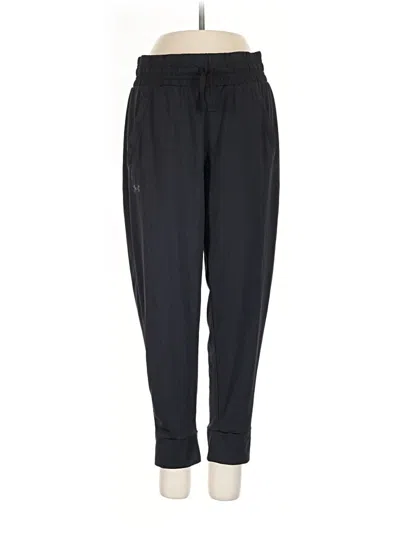 Pre-owned Under Armour Track Pants In Black