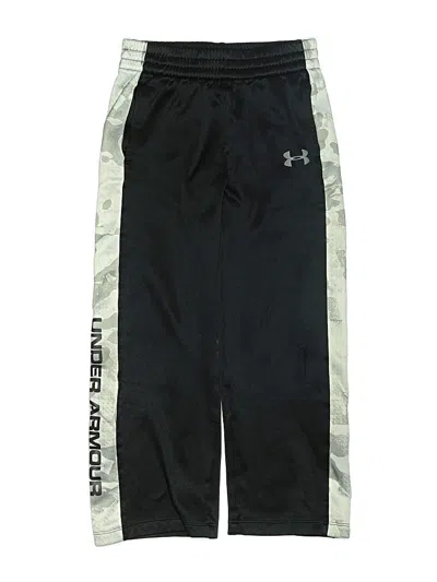 Pre-owned Under Armour Kids' Track Pants In Black