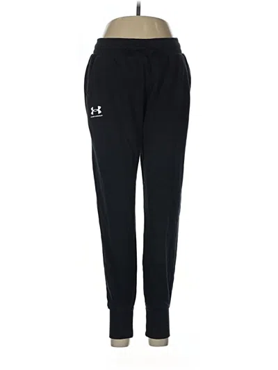 Pre-owned Under Armour Track Pants In Black