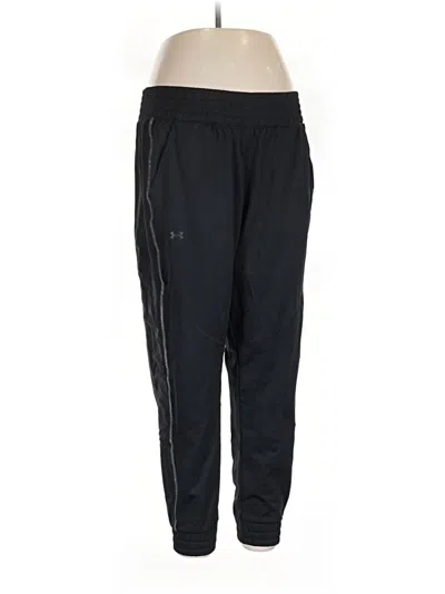 Pre-owned Under Armour Track Pants In Black