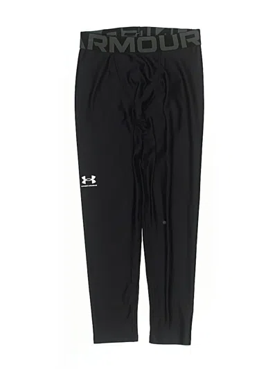 Pre-owned Under Armour Kids' Track Pants In Black