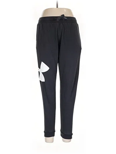 Pre-owned Under Armour Track Pants In Black