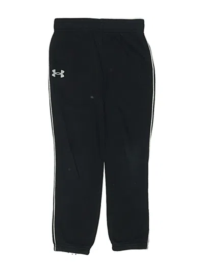 Pre-owned Under Armour Kids' Track Pants In Black