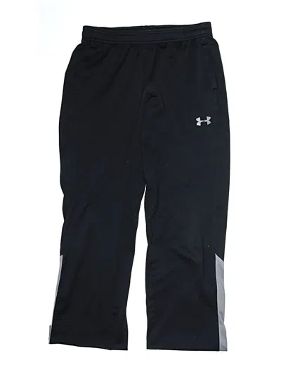 Pre-owned Under Armour Kids' Track Pants In Black