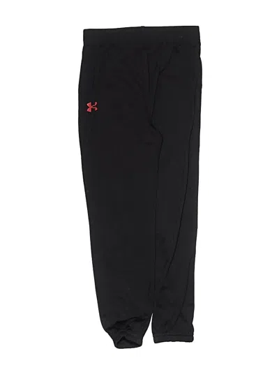 Pre-owned Under Armour Kids' Track Pants In Black