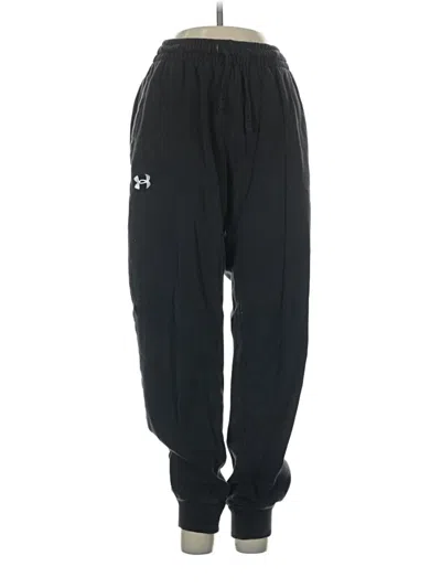 Pre-owned Under Armour Track Pants In Black