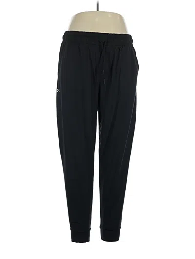 Pre-owned Under Armour Track Pants In Black